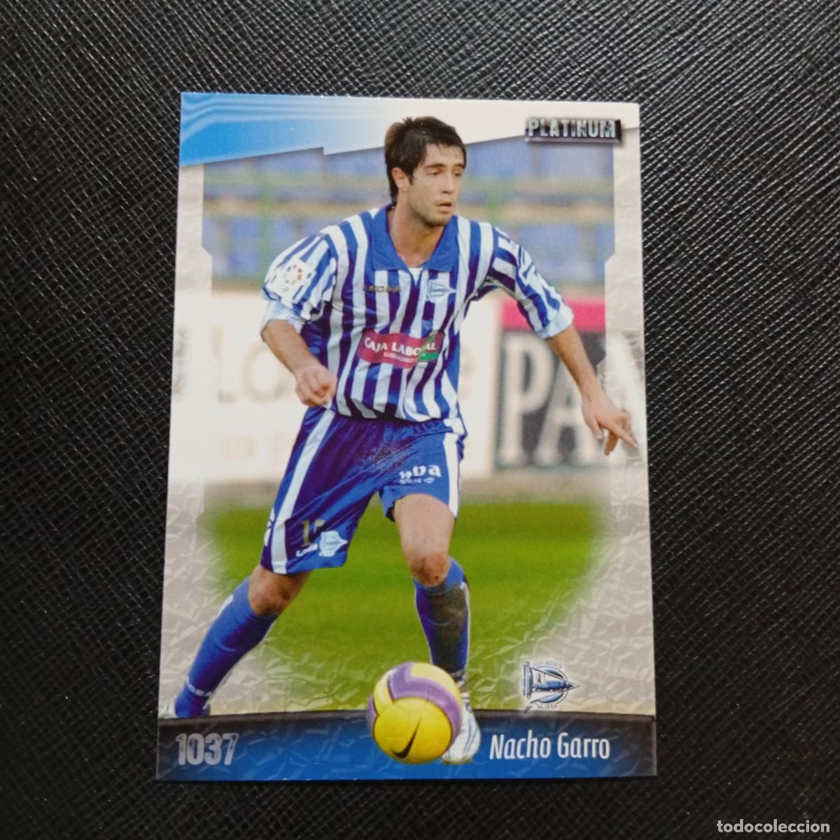 Cromos de f&uacute;tbol: 1037 NACHO GARRO ALAVES MUNDICROMO QUIZ GAME 2008 2009 FUTBOL 08 09 - A212 PG53