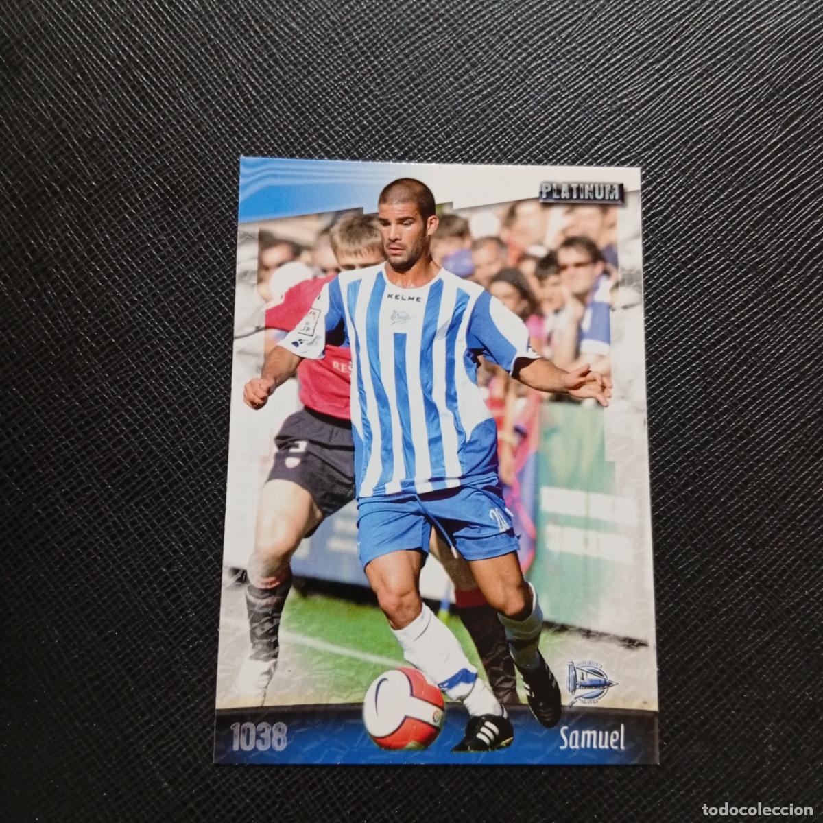 Cromos de f&uacute;tbol: 1038 SAMUEL ALAVES MUNDICROMO QUIZ GAME 2008 2009 FUTBOL 08 09 - A212 PG53