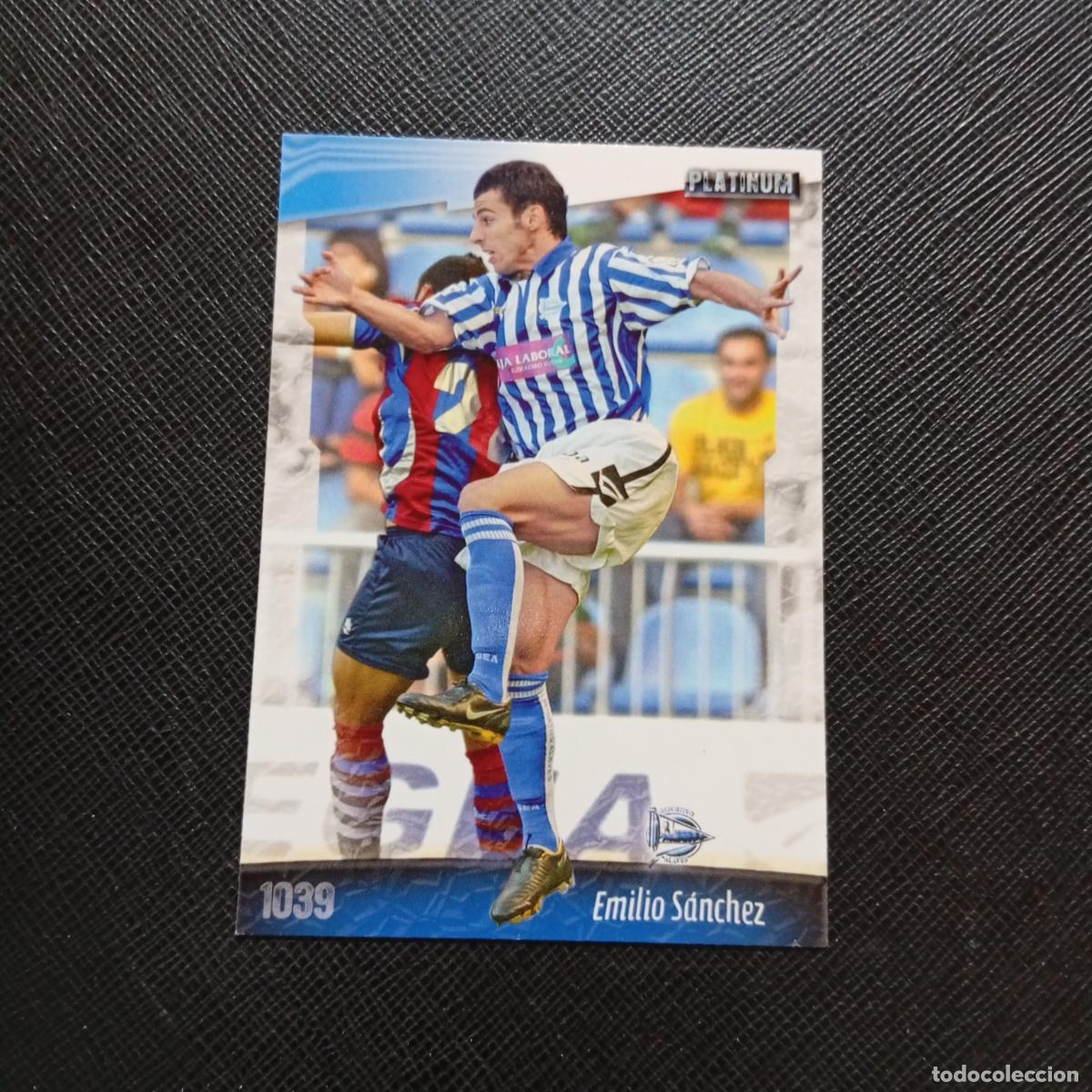 Cromos de f&uacute;tbol: 1039 EMILIO SANCHEZ ALAVES MUNDICROMO QUIZ GAME 2008 2009 FUTBOL 08 09 - A212 PG53