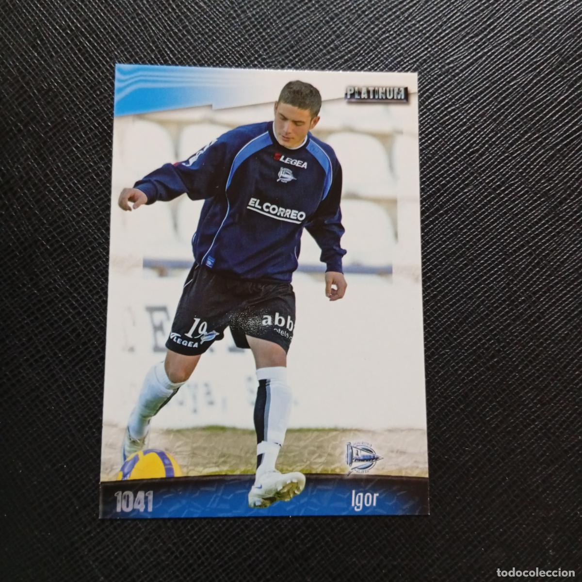 Cromos de f&uacute;tbol: 1041 IGOR ALAVES MUNDICROMO QUIZ GAME 2008 2009 FUTBOL 08 09 - A212 PG54