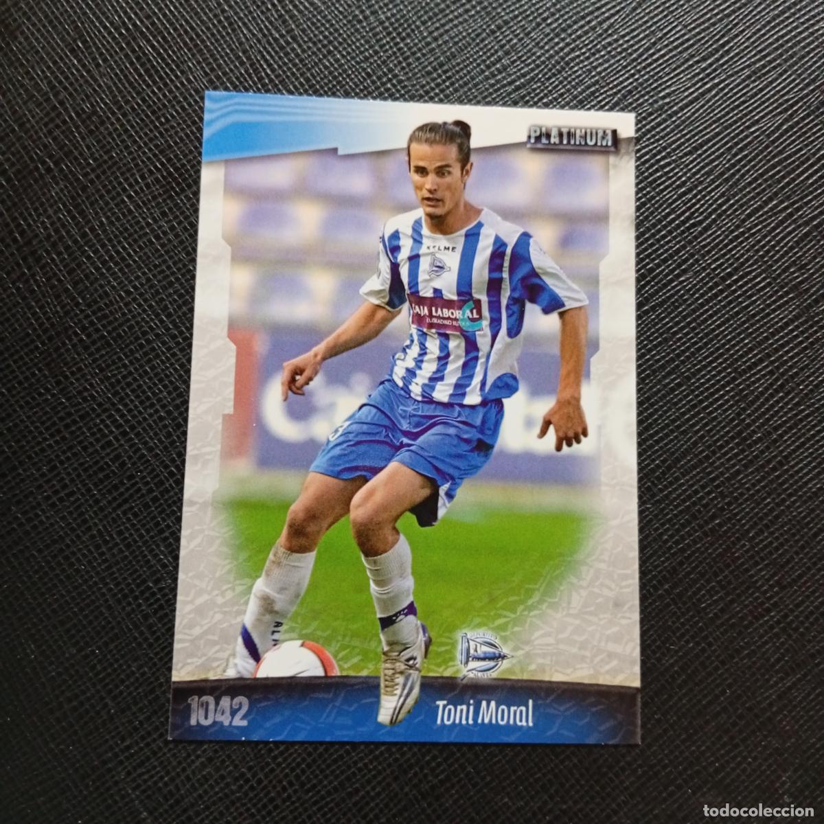 Cromos de f&uacute;tbol: 1042 TONI MORAL ALAVES MUNDICROMO QUIZ GAME 2008 2009 FUTBOL 08 09 - A212 PG54