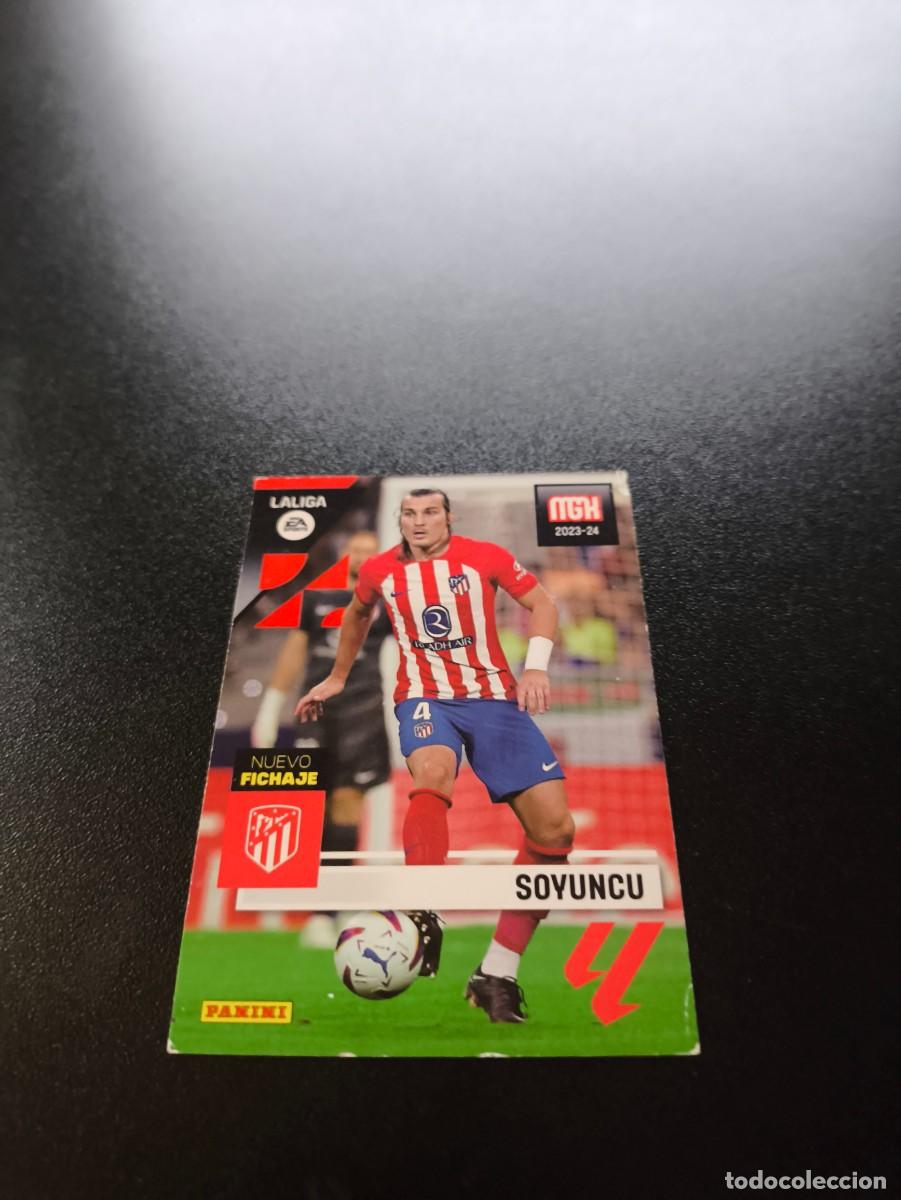 Cromos de f&uacute;tbol: 449 Soynucu ATLETICO DE MADRID NUEVO FICHAJE PANINI LIGA MEGACRACKS MGK 2023 2024 23 24 NO ESTE