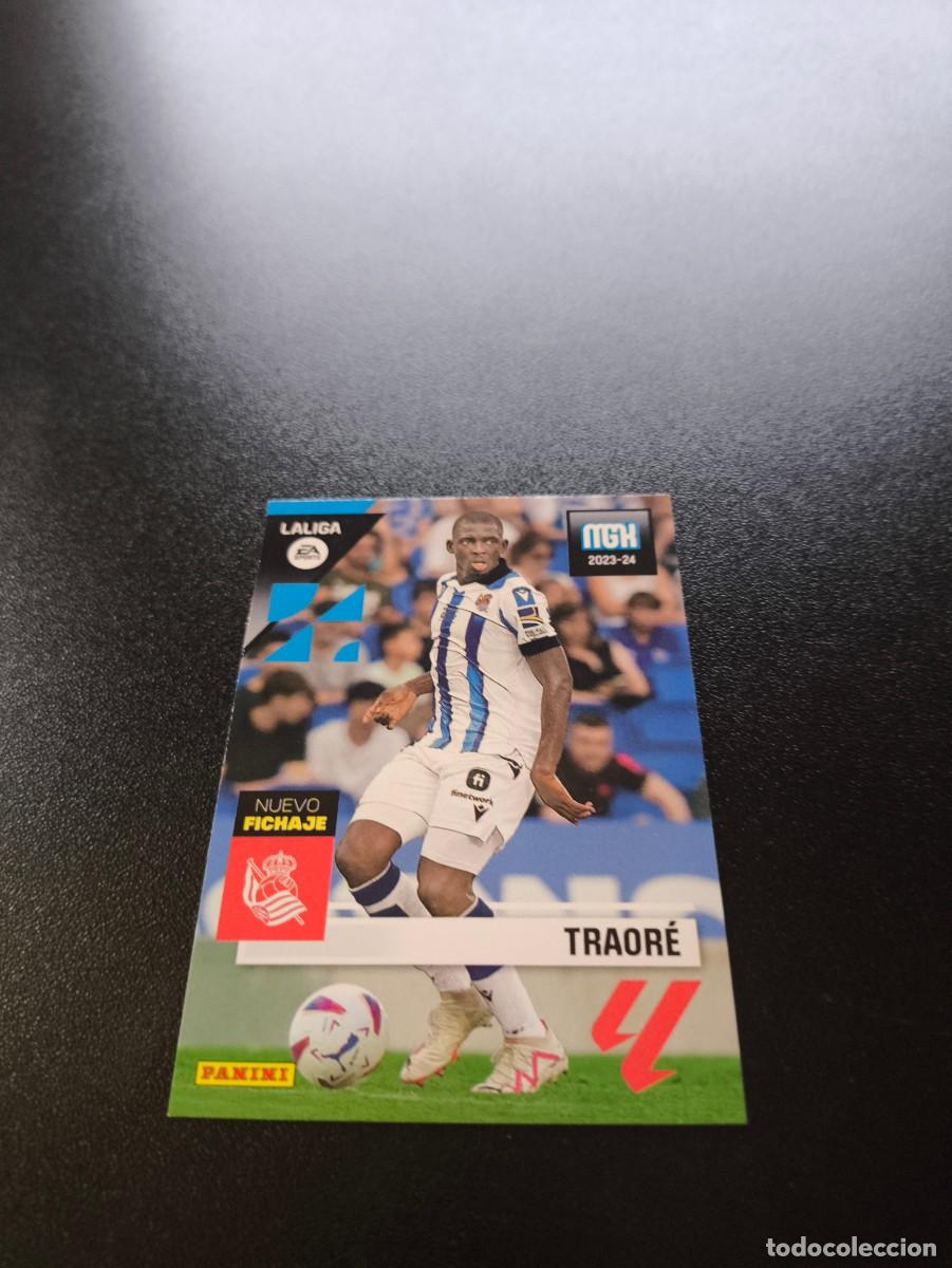 Cromos de f&uacute;tbol: 450 Traor&eacute; REAL SOCIEDAD NUEVO FICHAJE PANINI LIGA MEGACRACKS MGK 2023 2024 23 24 NO ESTE