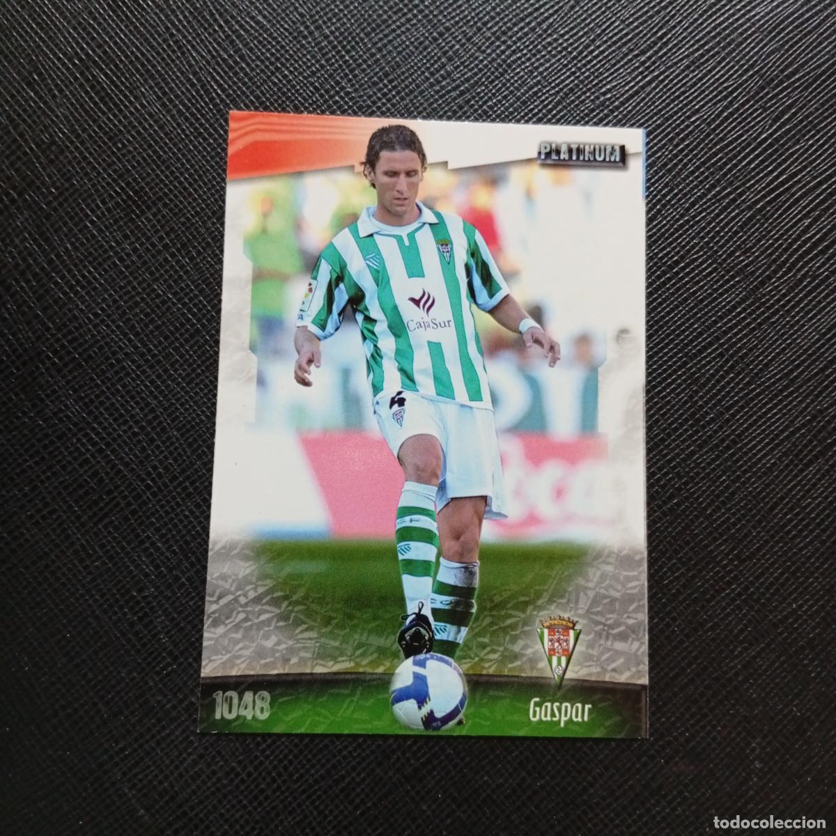 Cromos de f&uacute;tbol: 1048 GASPAR CORDOBA MUNDICROMO QUIZ GAME 2008 2009 FUTBOL 08 09 - A212 PG54