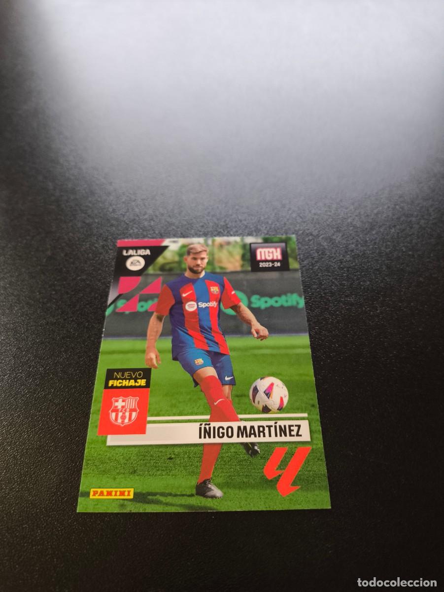 Cromos de f&uacute;tbol: 451 Inigo Martinez BARCELONA NUEVO FICHAJE PANINI LIGA MEGACRACKS MGK 2023 2024 23 24 NO ESTE