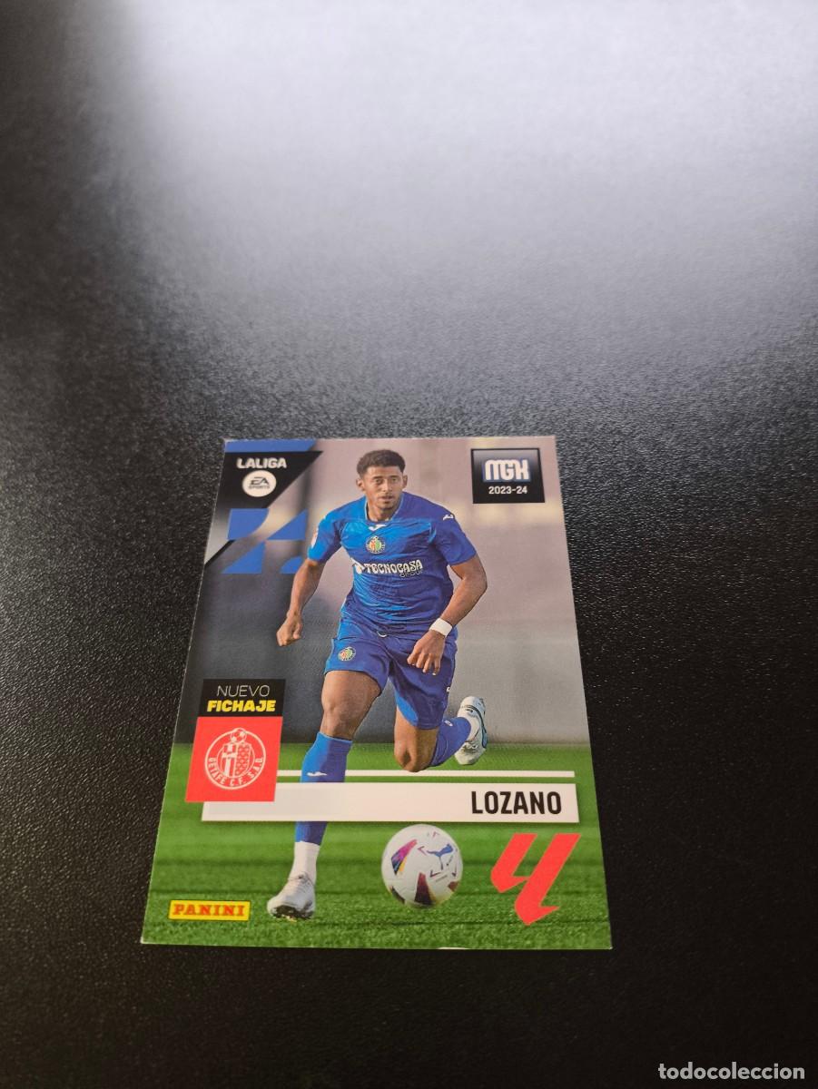 Cromos de f&uacute;tbol: 453 Lozano GETAFE NUEVO FICHAJE PANINI LIGA MEGACRACKS MGK 2023 2024 23 24 NO ESTE