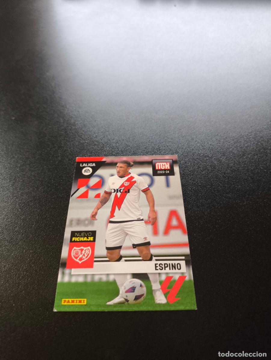 Cromos de f&uacute;tbol: 456 Espino RAYO VALLECANO NUEVO FICHAJE PANINI LIGA MEGACRACKS MGK 2023 2024 23 24 NO ESTE