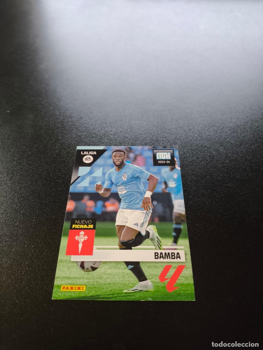 Cromos de f&uacute;tbol: 457 Bamba CELTA NUEVO FICHAJE PANINI LIGA MEGACRACKS MGK 2023 2024 23 24 NO ESTE