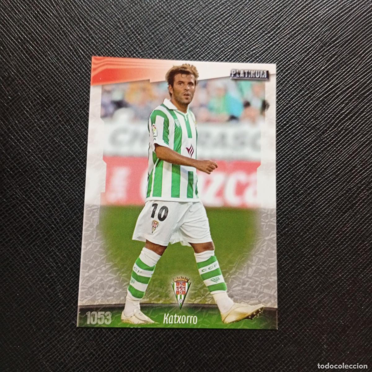 Cromos de f&uacute;tbol: 1053 KATXORRO CORDOBA MUNDICROMO QUIZ GAME 2008 2009 FUTBOL 08 09 - A212 PG55