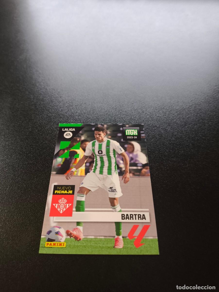 Cromos de f&uacute;tbol: 459 Bartra REAL BETIS NUEVO FICHAJE PANINI LIGA MEGACRACKS MGK 2023 2024 23 24 NO ESTE