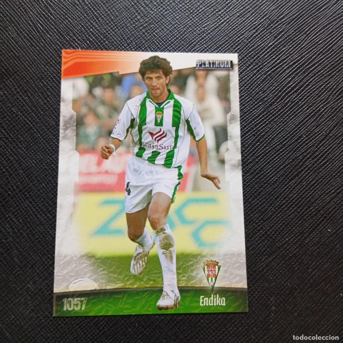 Cromos de f&uacute;tbol: 1057 ENDIKA CORDOBA MUNDICROMO QUIZ GAME 2008 2009 FUTBOL 08 09 - A212 PG55