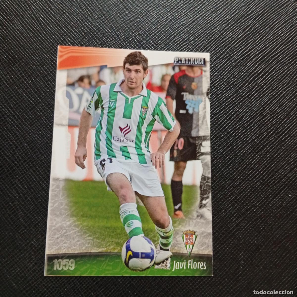 Cromos de f&uacute;tbol: 1059 JAVI FLORES CORDOBA MUNDICROMO QUIZ GAME 2008 2009 FUTBOL 08 09 - A212 PG56
