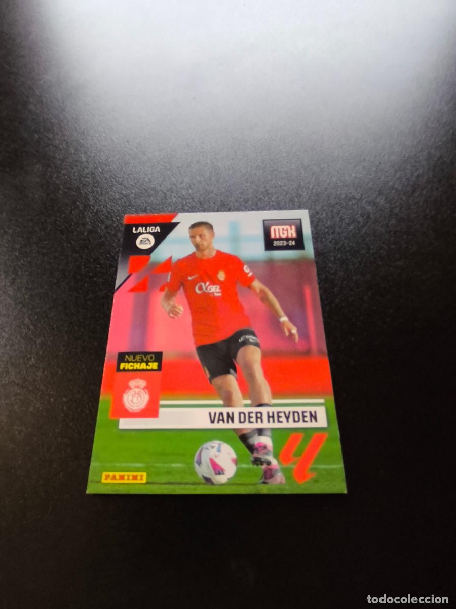Cromos de f&uacute;tbol: 463 Van der Heyden MALLORCA NUEVO FICHAJE PANINI LIGA MEGACRACKS MGK 2023 2024 23 24 NO ESTE