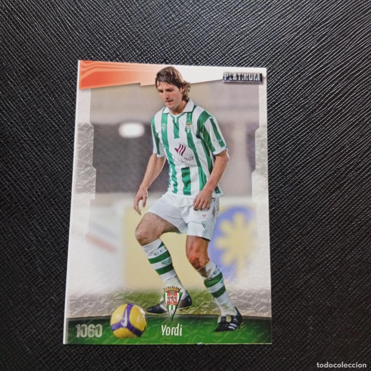 Cromos de f&uacute;tbol: 1060 YORDI CORDOBA MUNDICROMO QUIZ GAME 2008 2009 FUTBOL 08 09 - A212 PG56
