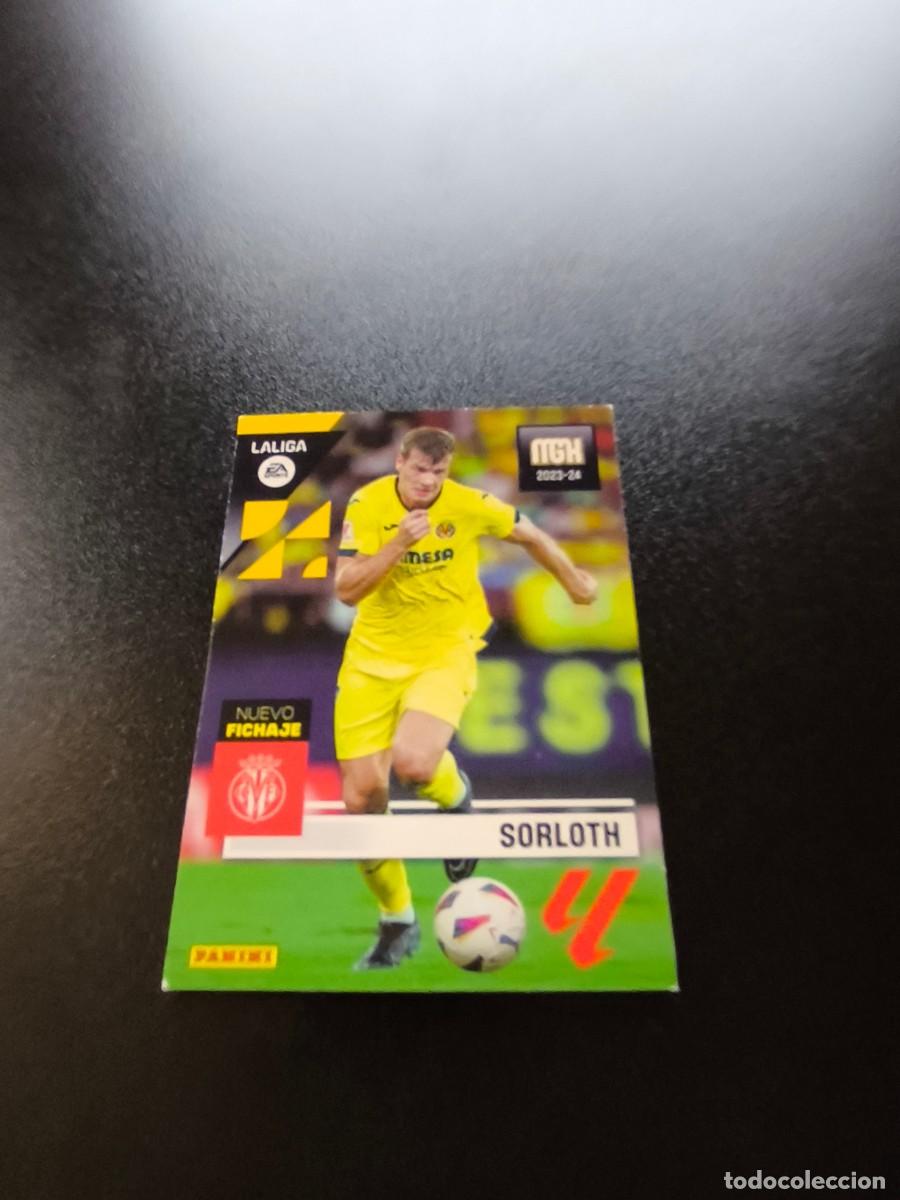 Cromos de f&uacute;tbol: 466 Sorloth VILLARREAL NUEVO FICHAJE PANINI LIGA MEGACRACKS MGK 2023 2024 23 24 NO ESTE