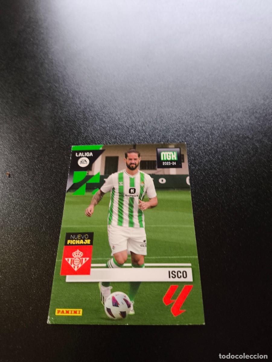 Cromos de f&uacute;tbol: 473 Isco BETIS NUEVO FICHAJE PANINI LIGA MEGACRACKS MGK 2023 2024 23 24 NO ESTE