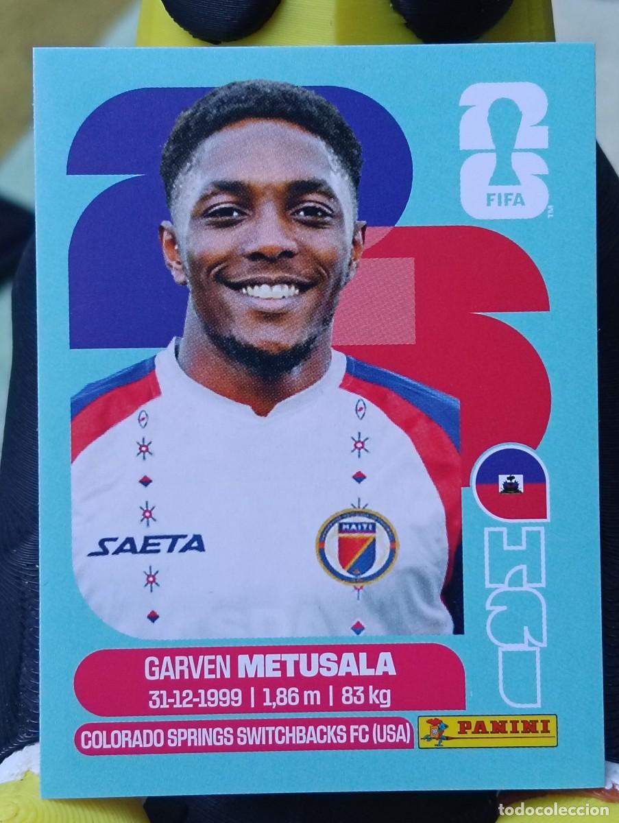 Cromos de f&uacute;tbol: Mundial 2026 - Garven Metulasa - N&deg; 8 - Hait&iacute;
