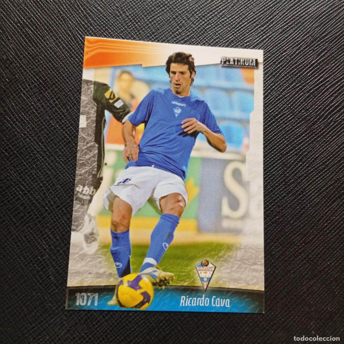 Cromos de f&uacute;tbol: 1071 RICARDO CAVA ALICANTE MUNDICROMO QUIZ GAME 2008 2009 FUTBOL 08 09 - A212 PG57