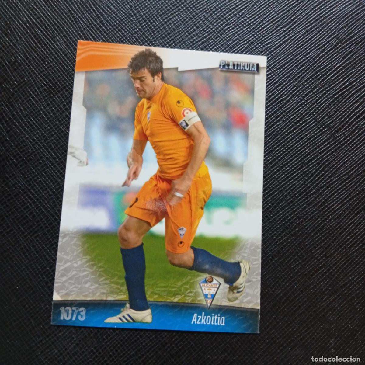 Cromos de f&uacute;tbol: 1073 AZKOITIA ALICANTE MUNDICROMO QUIZ GAME 2008 2009 FUTBOL 08 09 - A212 PG57