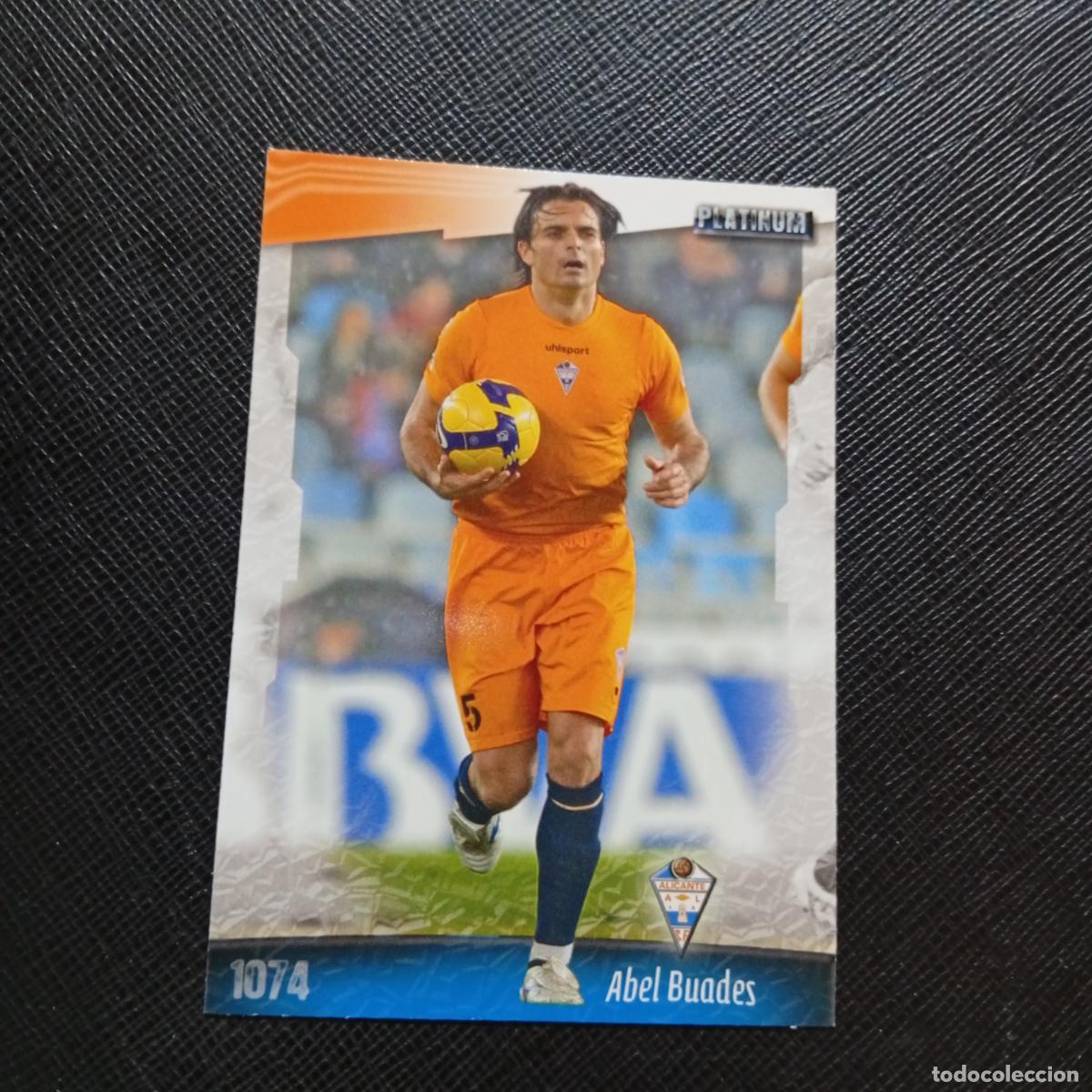 Cromos de f&uacute;tbol: 1074 ABEL BUADES ALICANTE MUNDICROMO QUIZ GAME 2008 2009 FUTBOL 08 09 - A212 PG57