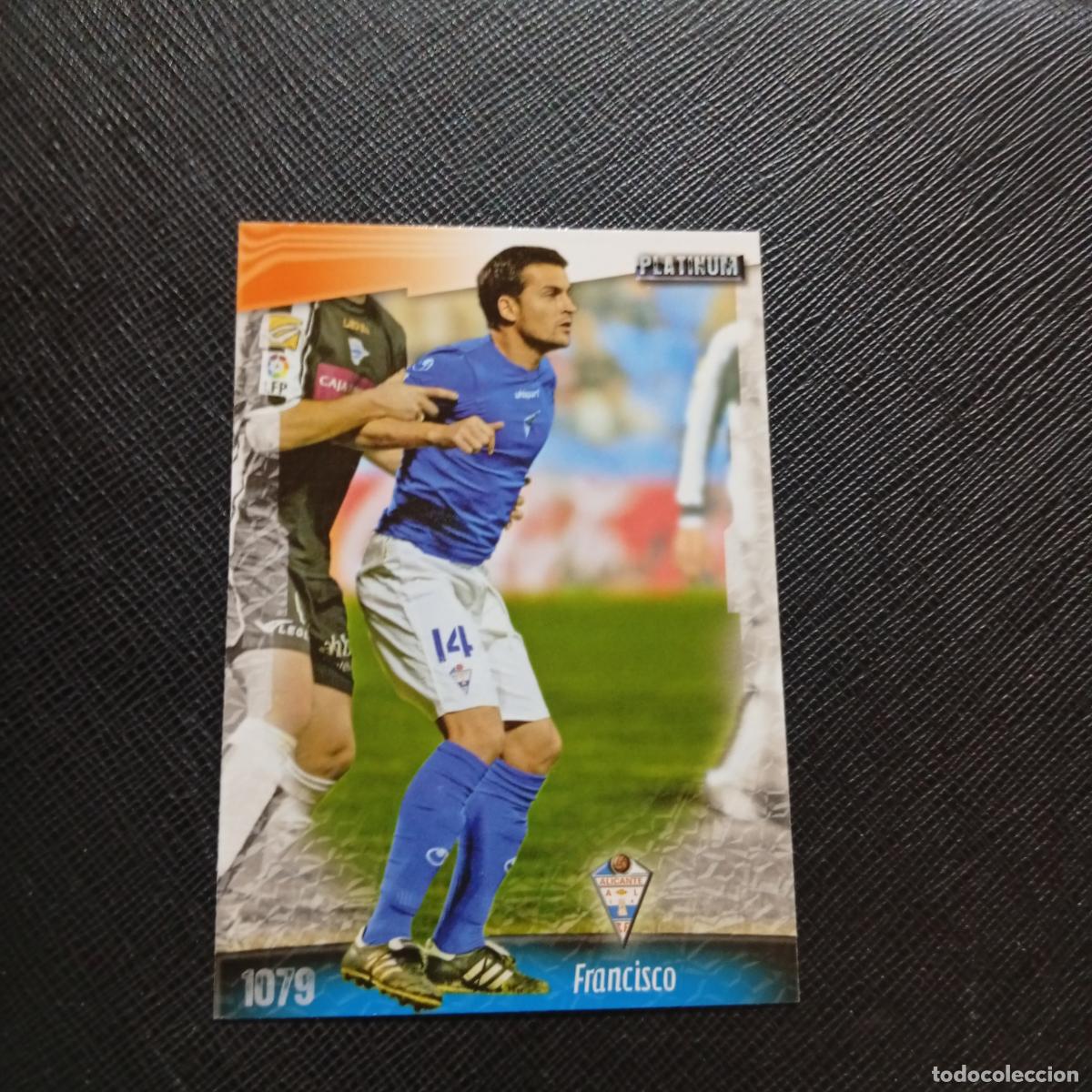 Cromos de f&uacute;tbol: 1079 FRANCISCO ALICANTE MUNDICROMO QUIZ GAME 2008 2009 FUTBOL 08 09 - A212 PG58