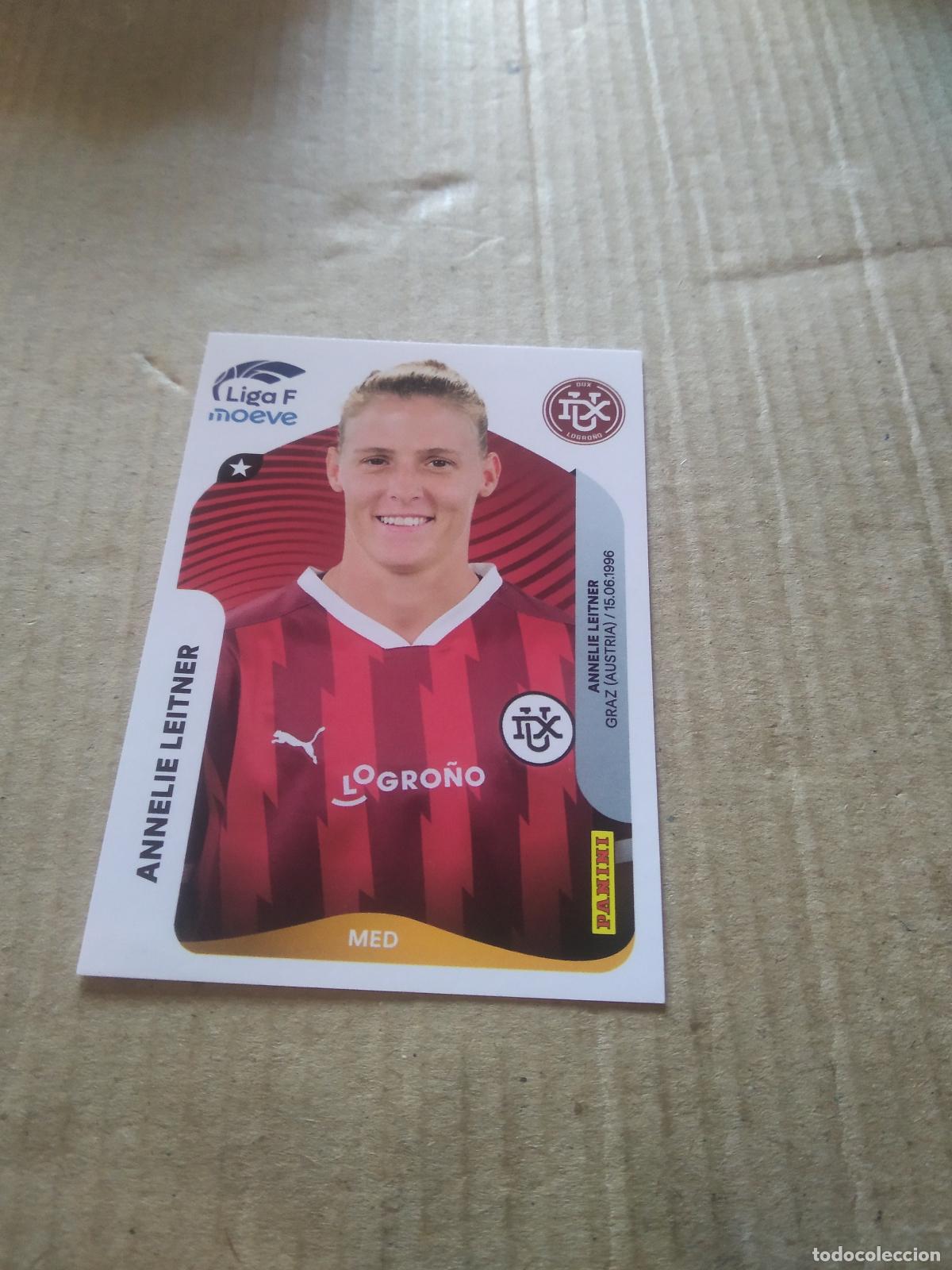 Cromos de f&uacute;tbol: 157 ANNELIE LEITNER DUX LOGRO&Ntilde;O CROMO FUTBOL PANINI LIGA FEMENINA 2025-2026 LIGA F 25-26