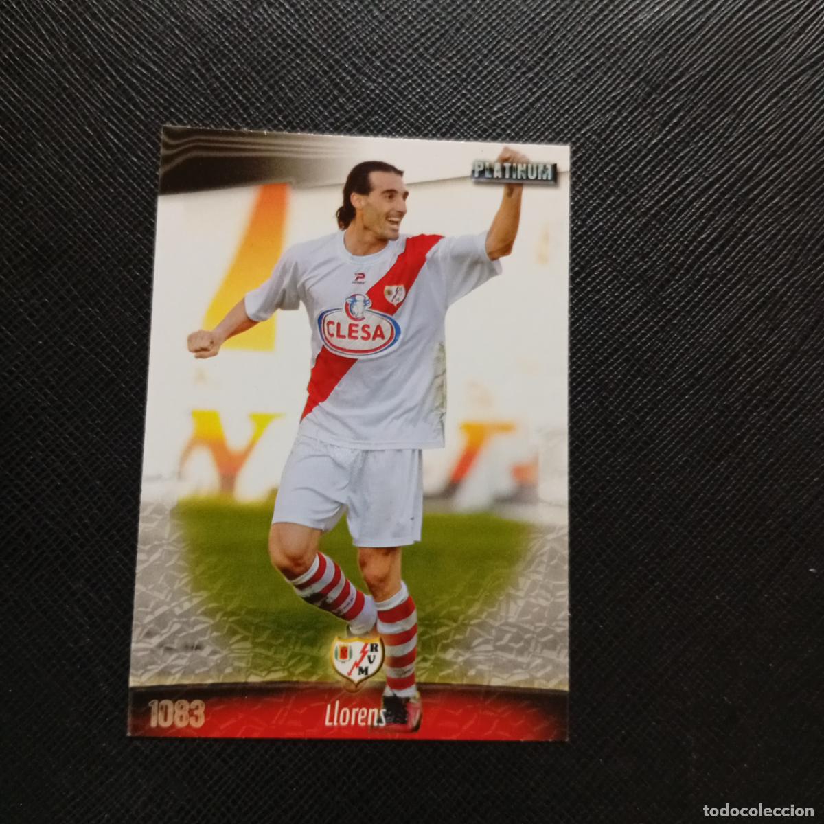 Cromos de f&uacute;tbol: 1083 LLORENS RAYO VALLECANO MUNDICROMO QUIZ GAME 2008 2009 FUTBOL 08 09 - A212 PG58