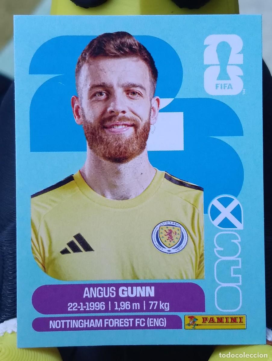 Cromos de f&uacute;tbol: Mundial 2026 - Angus Gunn - N&deg; 2 - Scotland