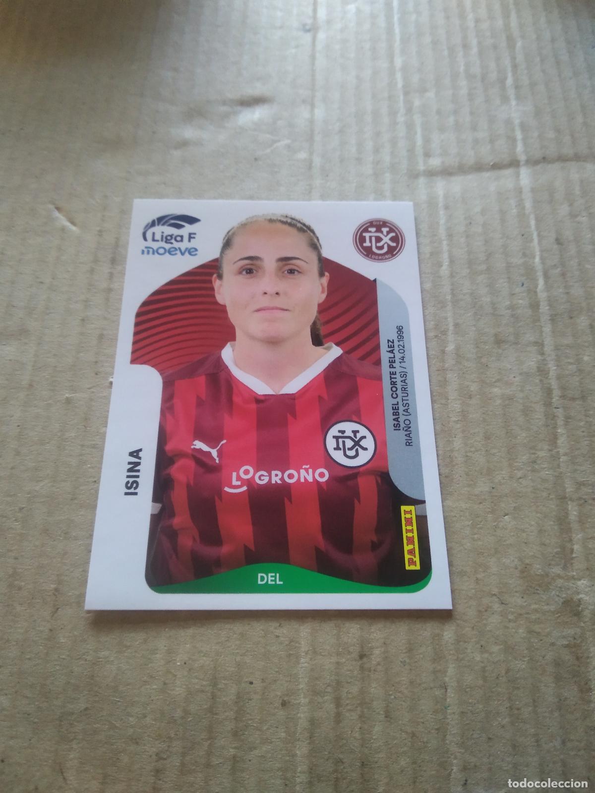 Cromos de f&uacute;tbol: 159 ISINA DUX LOGRO&Ntilde;O CROMO FUTBOL PANINI LIGA FEMENINA 2025-2026 LIGA F 25-26