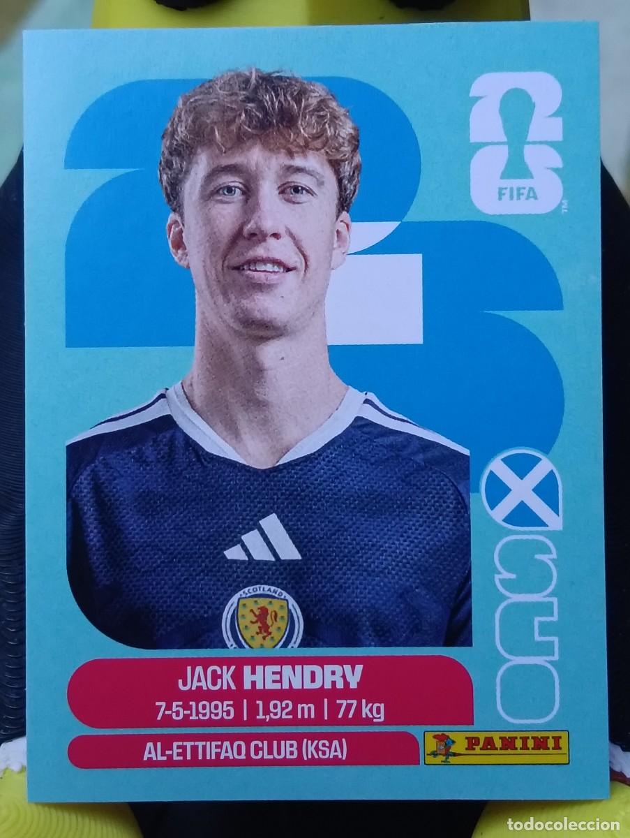 Cartes &agrave; collectionner de Football: Mundial 2026 - Jack Hendry - N&deg; 3 - Scotland
