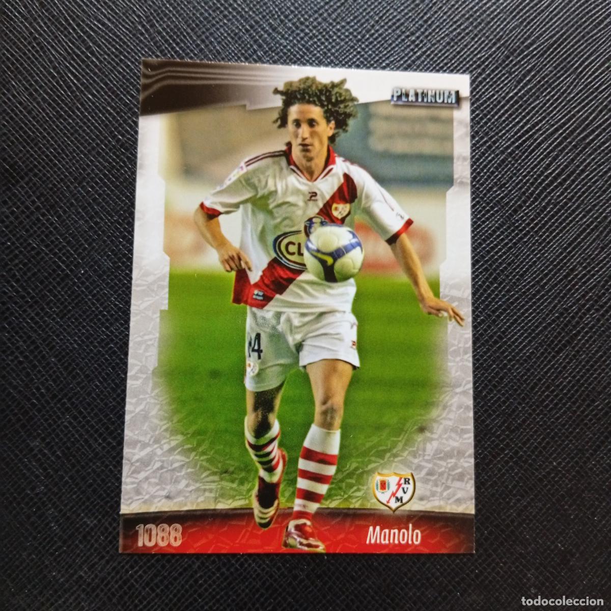 Cartes &agrave; collectionner de Football: 1088 MANOLO RAYO VALLECANO MUNDICROMO QUIZ GAME 2008 2009 FUTBOL 08 09 - A212 PG59