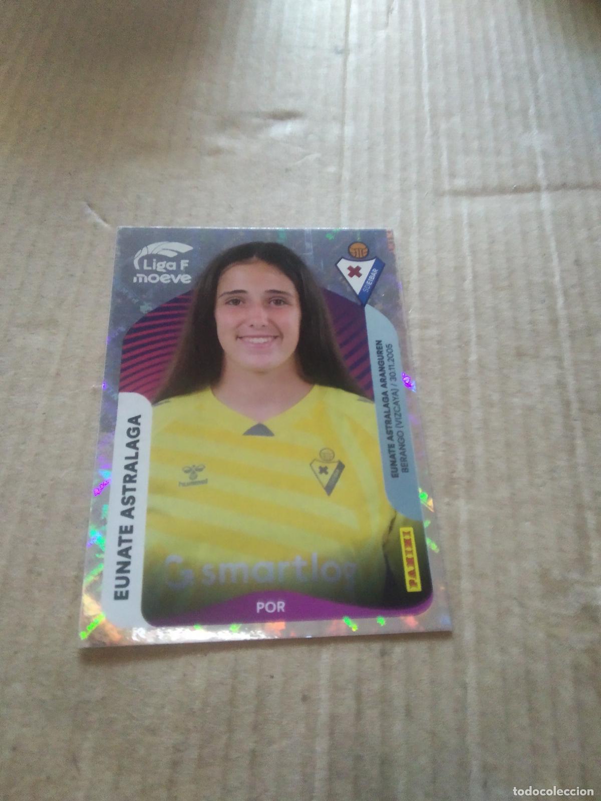 Cartes &agrave; collectionner de Football: 164 EUNATE ASTRALAGA EIBAR CROMO FUTBOL PANINI LIGA FEMENINA 2025-2026 LIGA F 25-26