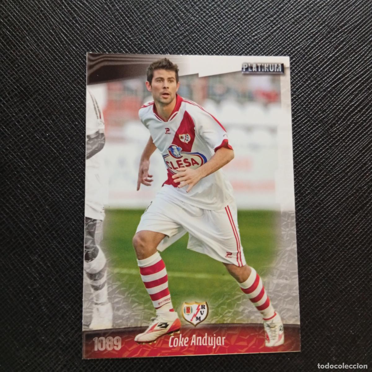 Cartes &agrave; collectionner de Football: 1089 COKE ANDUJAR RAYO VALLECANO MUNDICROMO QUIZ GAME 2008 2009 FUTBOL 08 09 - A212 PG59