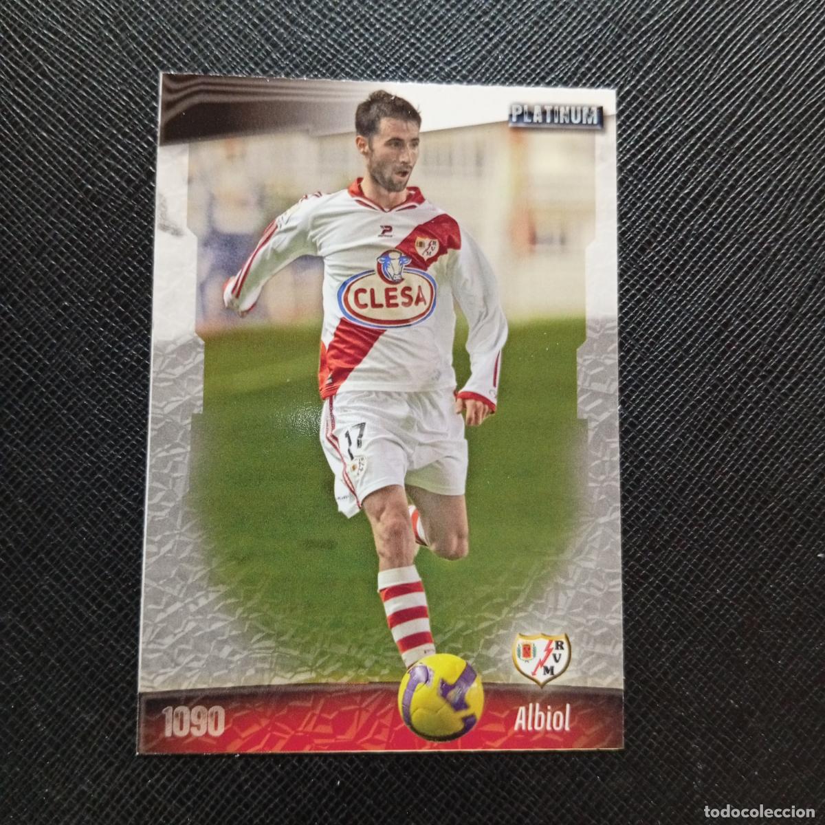 Cartes &agrave; collectionner de Football: 1090 ALBIOL RAYO VALLECANO MUNDICROMO QUIZ GAME 2008 2009 FUTBOL 08 09 - A212 PG59