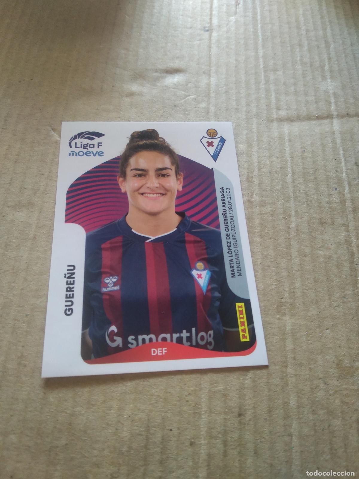 Cartes &agrave; collectionner de Football: 166B GUERE&Ntilde;U EIBAR CROMO FUTBOL PANINI LIGA FEMENINA 2025-2026 LIGA F 25-26