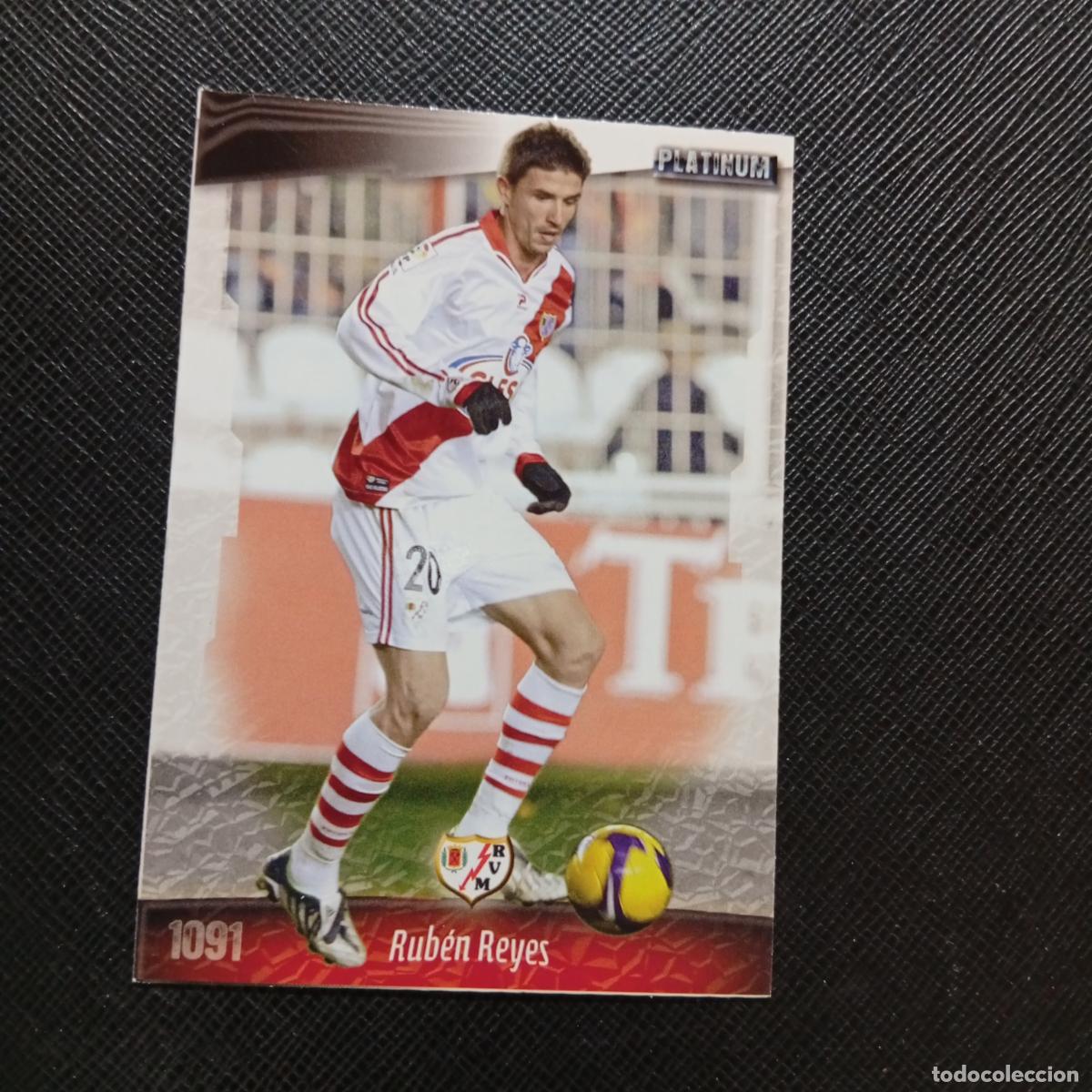 Cartes &agrave; collectionner de Football: 1091 RUBEN REYES RAYO VALLECANO MUNDICROMO QUIZ GAME 2008 2009 FUTBOL 08 09 - A212 PG59