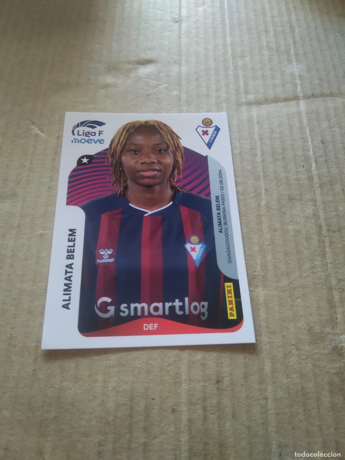 Cromos de f&uacute;tbol: 169 ALIMATA BELEM EIBAR CROMO FUTBOL PANINI LIGA FEMENINA 2025-2026 LIGA F 25-26