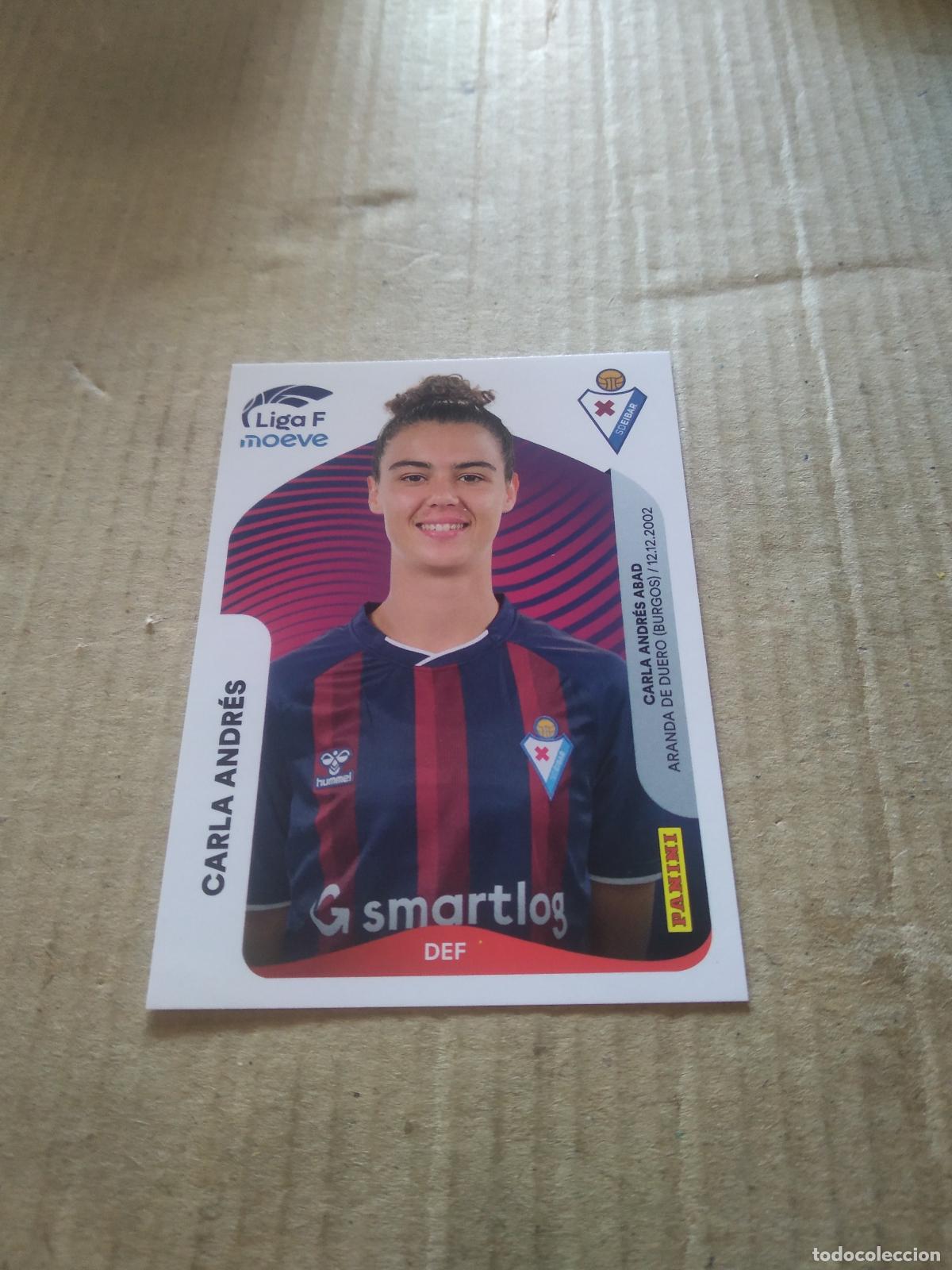 Cromos de f&uacute;tbol: 171 CARLA ANDRES EIBAR CROMO FUTBOL PANINI LIGA FEMENINA 2025-2026 LIGA F 25-26