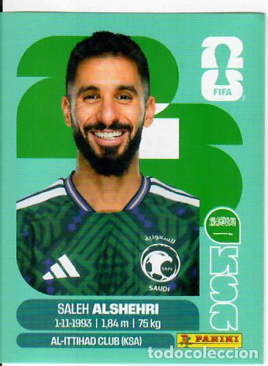 Cromos de f&uacute;tbol: CROMO PANINI MUNDIAL WORLD CUP 2026 - KSA19 KSA 19 - ALSHEHRI - ARABIA SAUDI