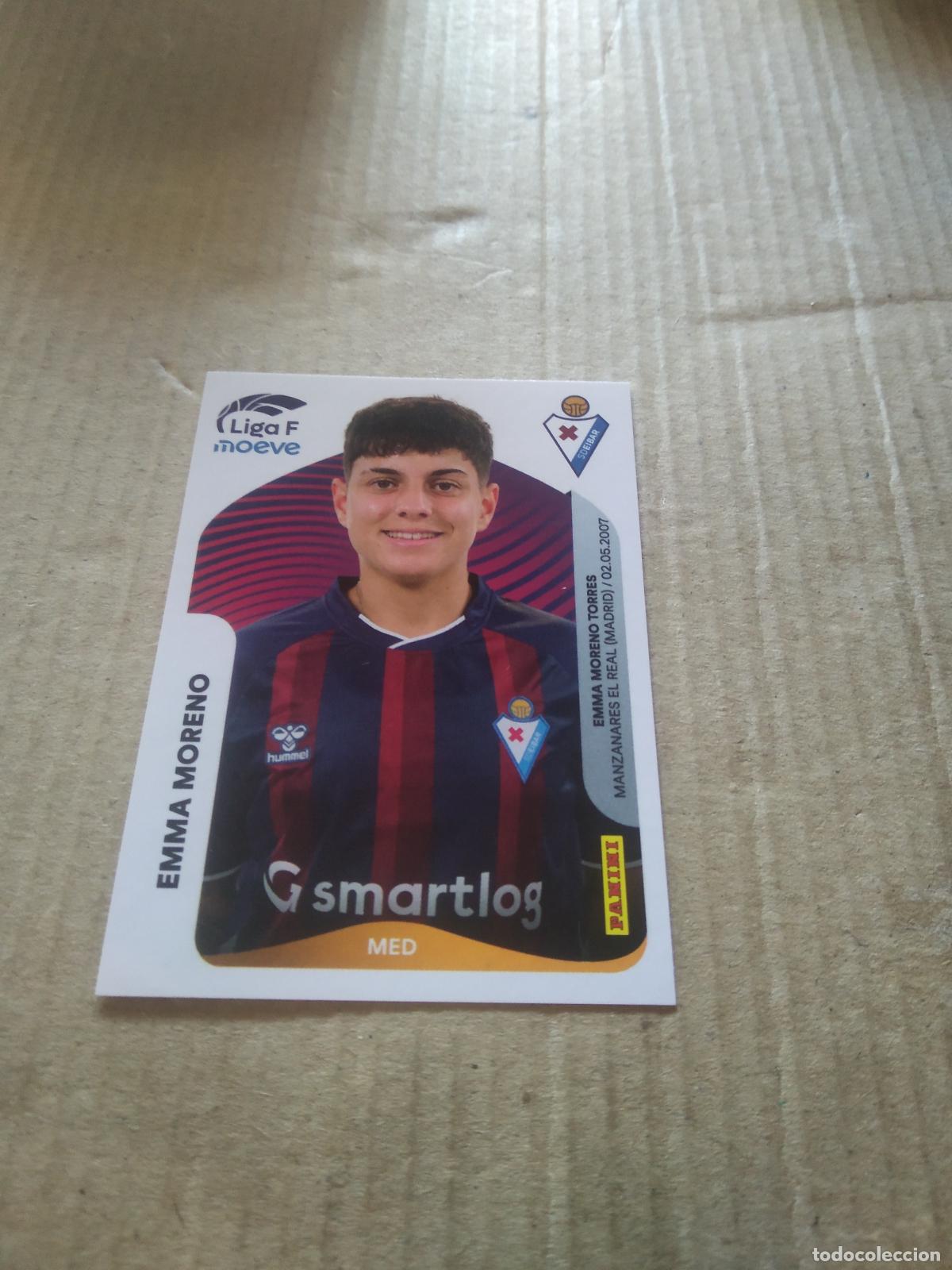 Cromos de f&uacute;tbol: 176 EMMA MORENO EIBAR CROMO FUTBOL PANINI LIGA FEMENINA 2025-2026 LIGA F 25-26