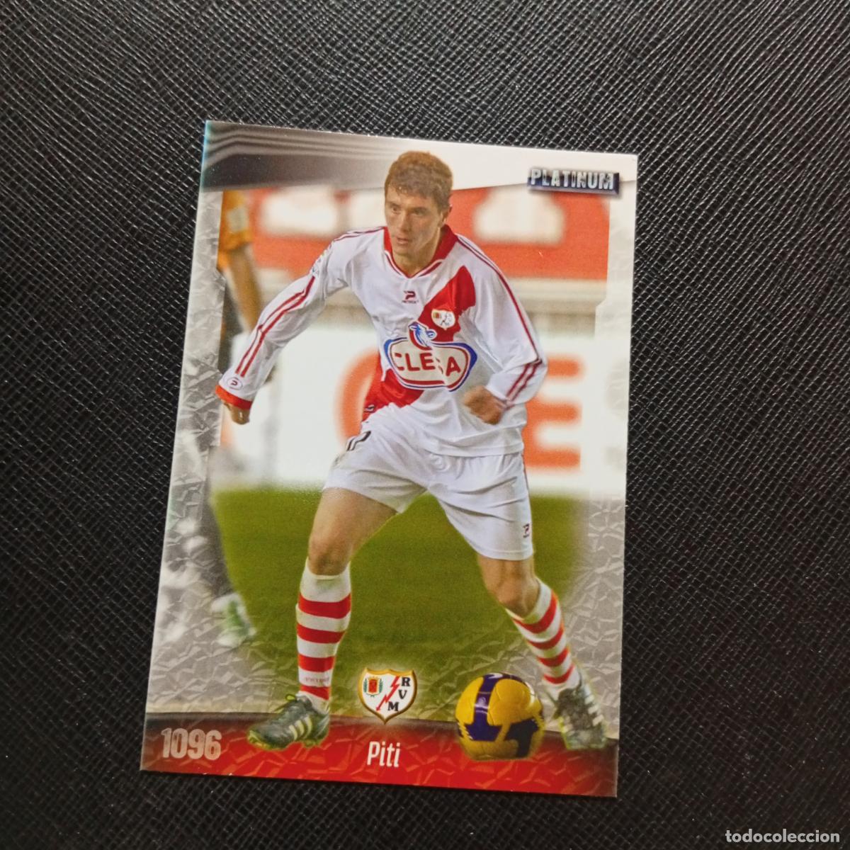 Cromos de f&uacute;tbol: 1096 PITI RAYO VALLECANO MUNDICROMO QUIZ GAME 2008 2009 FUTBOL 08 09 - A212 PG60