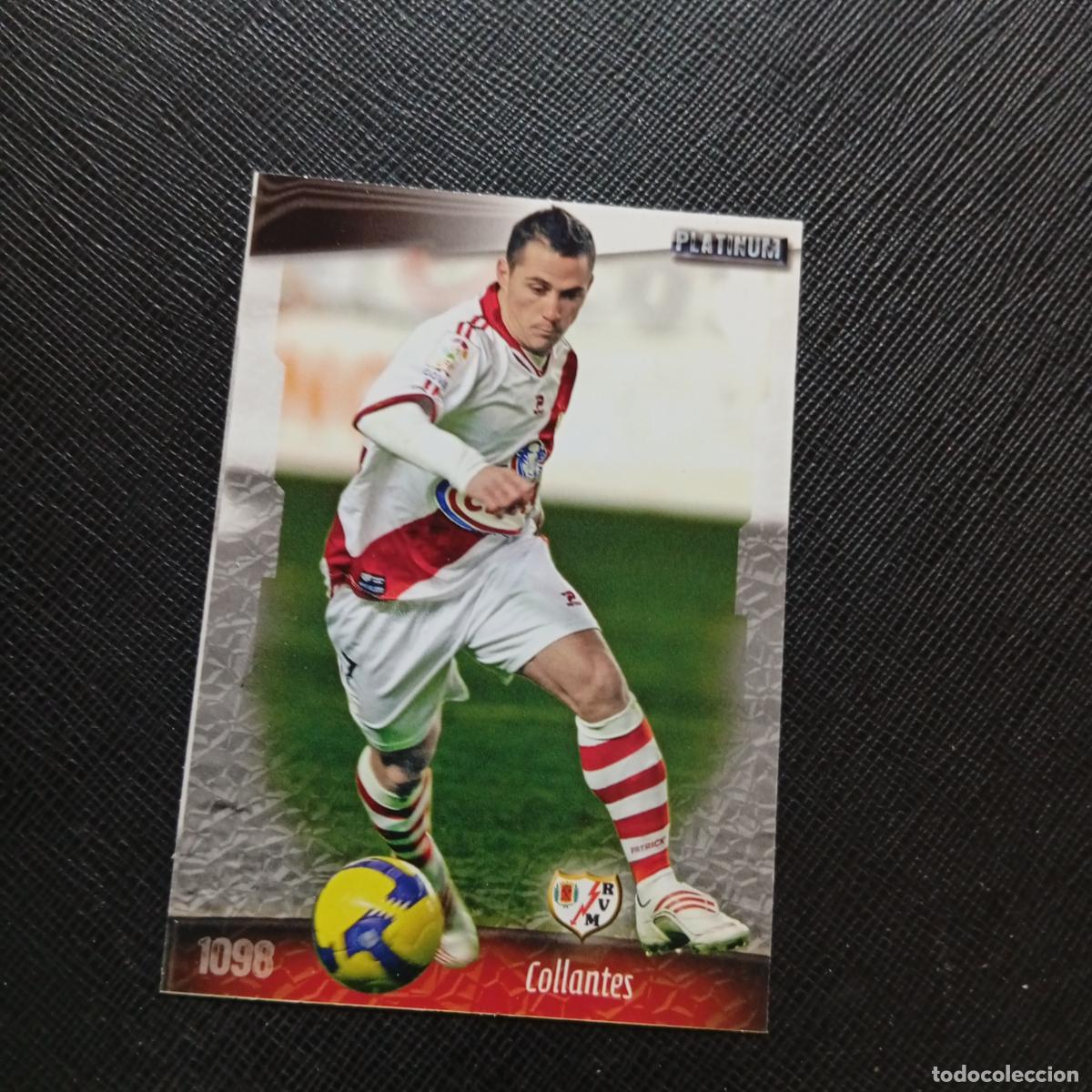 Cromos de f&uacute;tbol: 1098 COLLANTES RAYO VALLECANO MUNDICROMO QUIZ GAME 2008 2009 FUTBOL 08 09 - A212 PG60