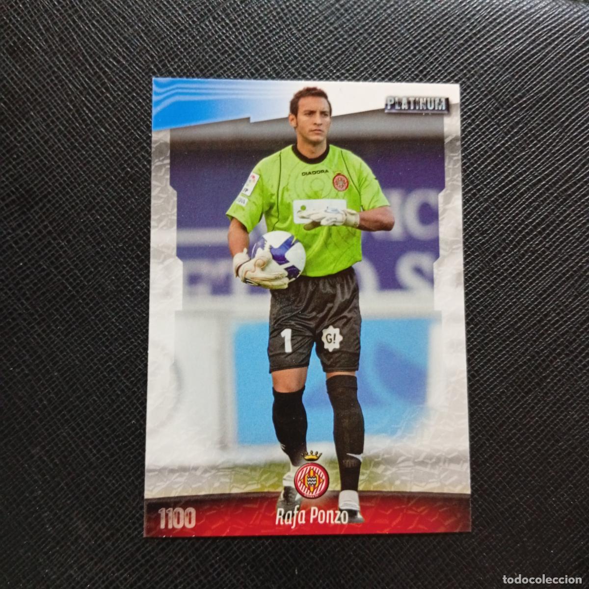 Cromos de f&uacute;tbol: 1100 RAFA PONZO GIRONA MUNDICROMO QUIZ GAME 2008 2009 FUTBOL 08 09 - A212 PG60