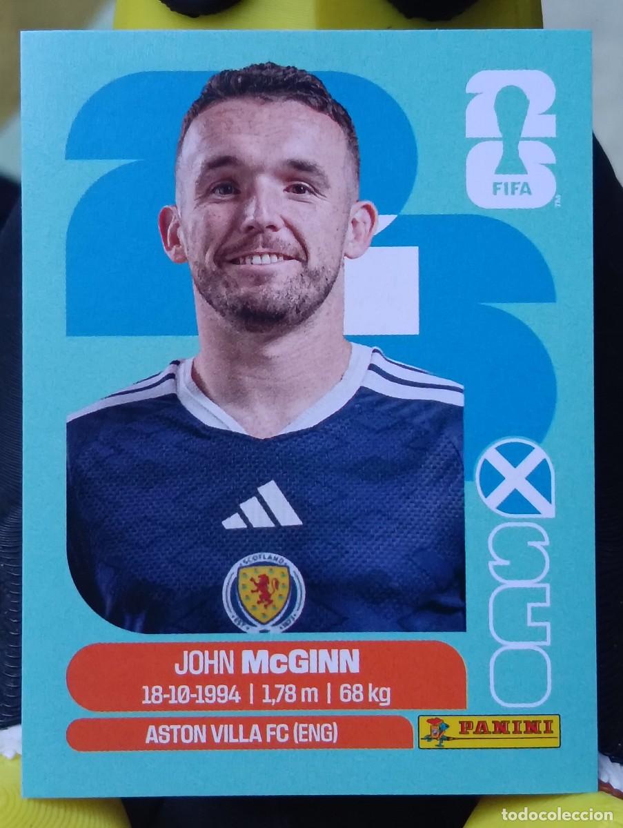 Cromos de f&uacute;tbol: Mundial 2026 - John Mcginn - N&deg; 17 - Scotland