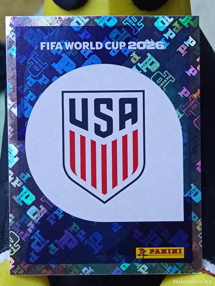 Cromos de f&uacute;tbol: Mundial 2026 - Logo - N&deg; 1 - Usa
