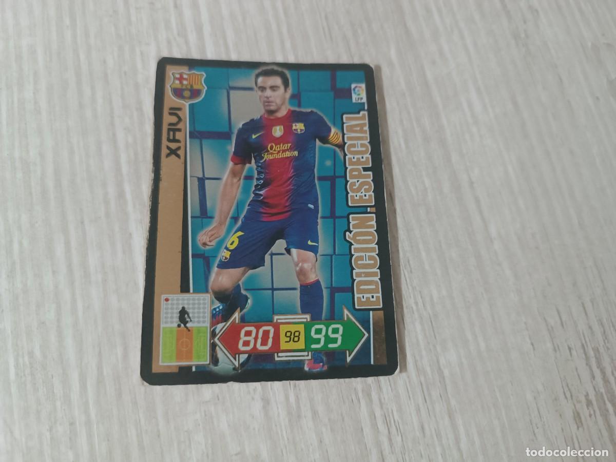 Cromos de f&uacute;tbol: XAVI EDICI&Oacute;N ESPECIAL ADRENALYN 2012 2013 12 13