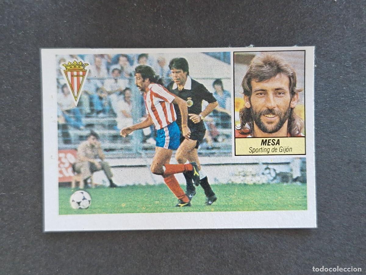 Cromos de f&uacute;tbol: L5 MESA SPORTING DE GIJON LIGA ESTE 1984 1985 84 85 DESPEGADO RECUPERADO