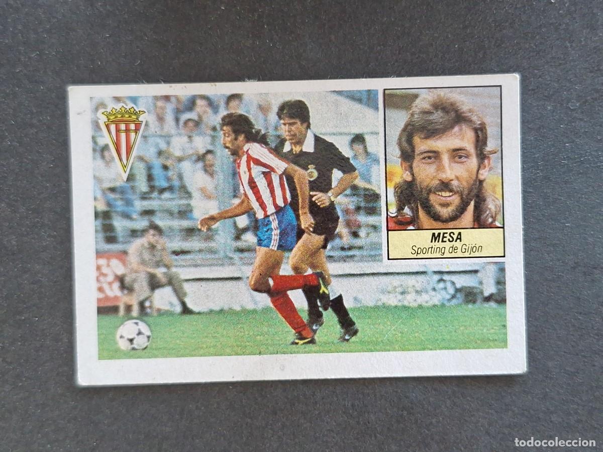 Cromos de f&uacute;tbol: L5 MESA SPORTING DE GIJON LIGA ESTE 1984 1985 84 85 DESPEGADO RECUPERADO