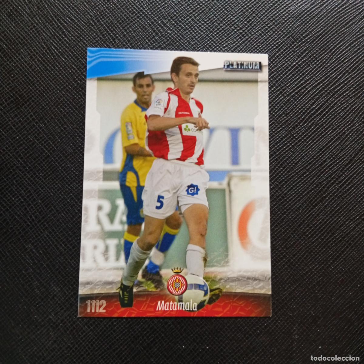 Cromos de f&uacute;tbol: 1112 MATAMALA GIRONA MUNDICROMO QUIZ GAME 2008 2009 FUTBOL 08 09 - A88 PG1