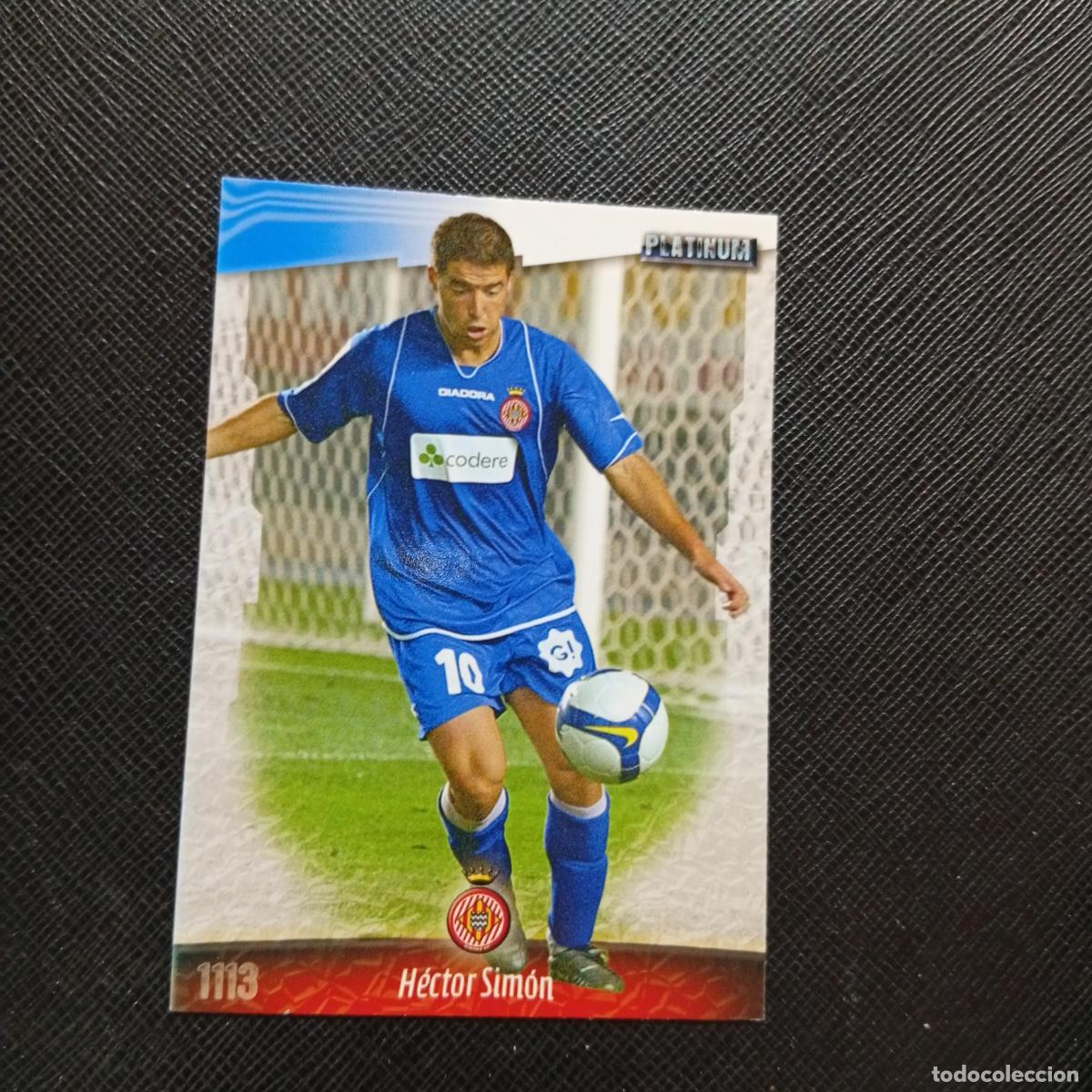 Cromos de f&uacute;tbol: 1113 HECTOR SIMON GIRONA MUNDICROMO QUIZ GAME 2008 2009 FUTBOL 08 09 - A88 PG1